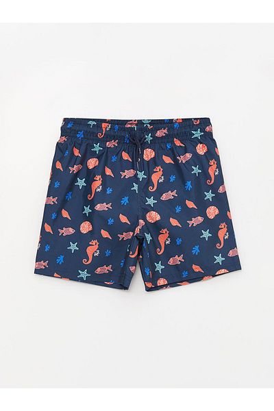 LC Waikiki Quick Dry Boys' Swim Shorts with Elastic Waist