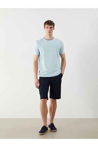 LC Waikiki Crew Neck Printed Combed Cotton Men's T-Shirt