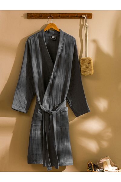 LC Waikiki Basic Cotton Men's Bathrobe