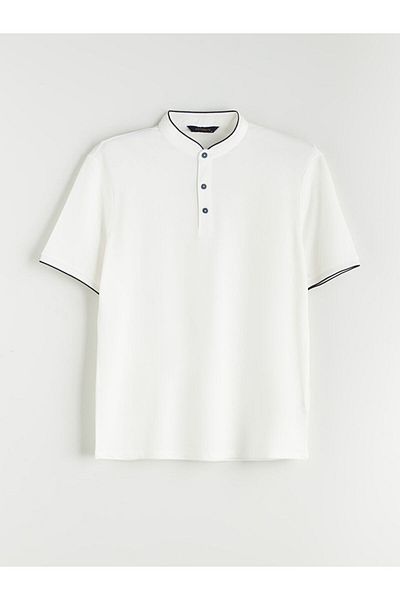 LC Waikiki New Season Judge Collar Pique Men's T-Shirt - S5J158Z8