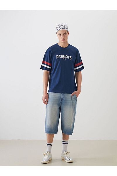 LC Waikiki Crew Neck Printed Combed Cotton Men's T-Shirt