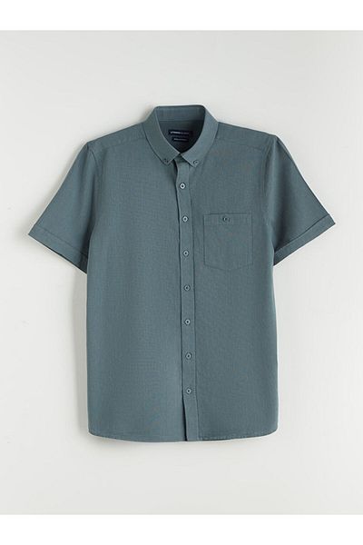 LC Waikiki Regular Fit Linen Blended Men's Shirt