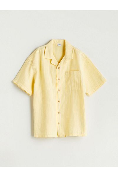 LC Waikiki LCW Basic Short Sleeve Boy's Shirt