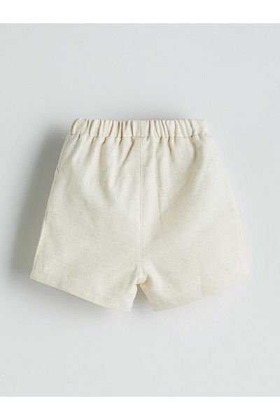 LC Waikiki Basic Baby Boy Shorts with Elastic Waist