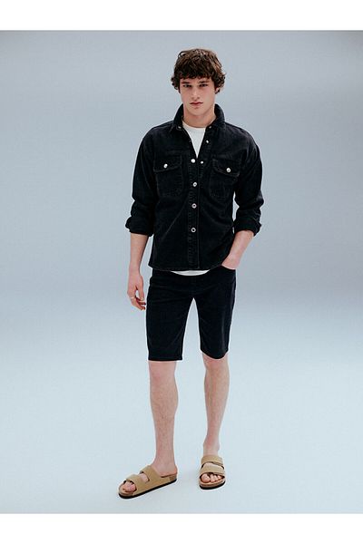 LC Waikiki Men's Super Skinny Fit Jeans Shorts