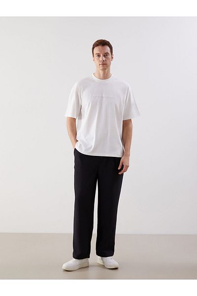 LC Waikiki Crew Neck Printed Combed Cotton Men's T-Shirt