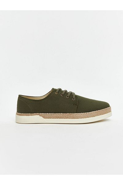 LC Waikiki Lcw Steps Khaki Straw Sole Men's Casual Shoes