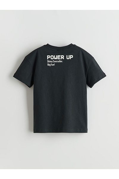 LC Waikiki Crew Neck Printed Boy's T-Shirt