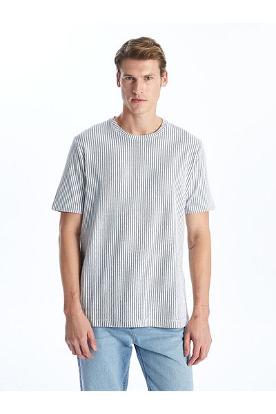 LC Waikiki Men's T-Shirt with Fabric Detail Bu07