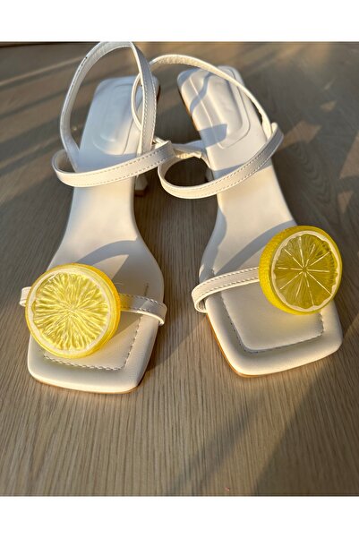 SERENA BD Limon 1 Çift Ayakkabı Tokası Tak Çıkar Klipsli Broş Charm Aksesuar