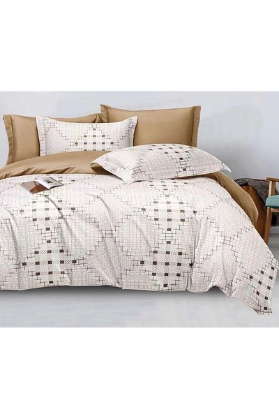 CHIRASO Finet CHIRASO 6-Piece Bedding Set, Double Bed, Print, Cream