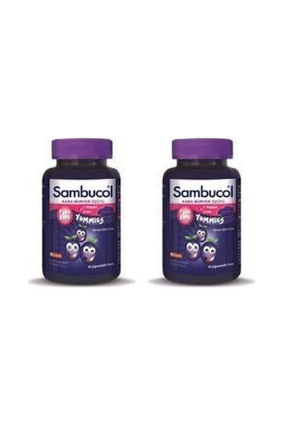Sambucol Plus Kids Yummies 60 Pieces 2 Pieces