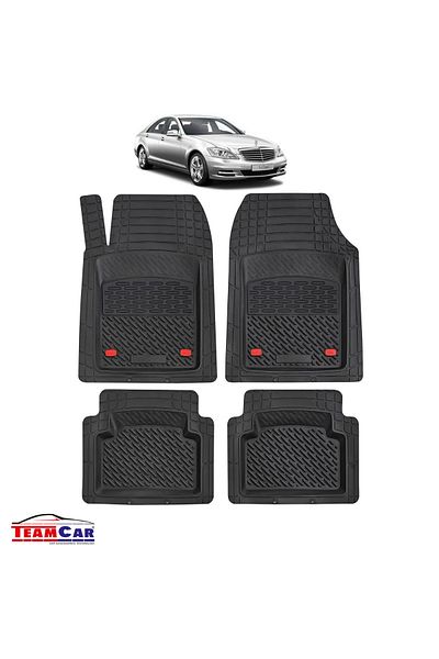 TEAMCAR ® Car Mats Tray Type Compatible Mercedes-benz S-class W221 Sedan (2005–2013)