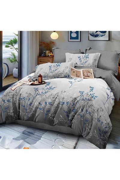 CHIRASO Finet CHIRASO 6-Piece Bedding Set, Double Bed, Branches, Gray