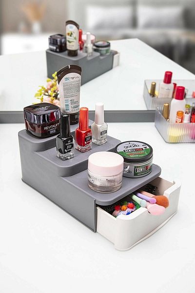 Enseb Compact Organizer with Drawers and Stand - Makeup Organizer (336336)