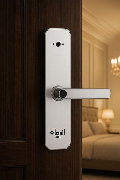 New Trend Smart lock with fingerprint and camera for wooden door