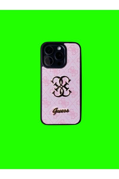 Guess Phone case compatible with iPhone 14 Pro, Guess, pink
