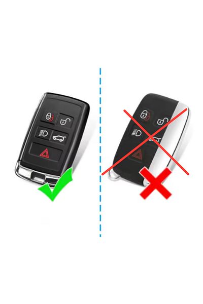 emii auto spare parts Land Rover Range Rover Evoque Discovery Sport Jaguar Key Case Gray