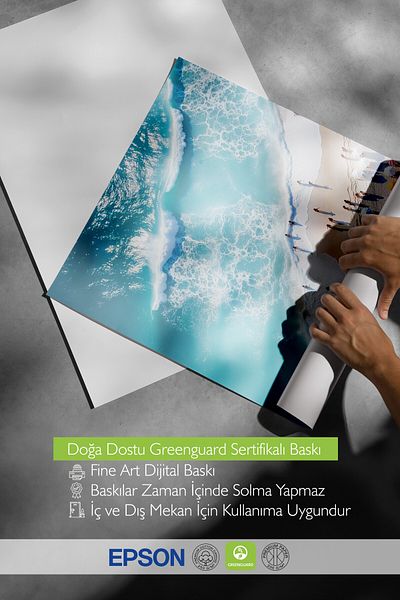 Postifull Frameless Wall Poster, People on the Beach, Photo, Blue Color Poster, 2025 Summer Selection, No:109494