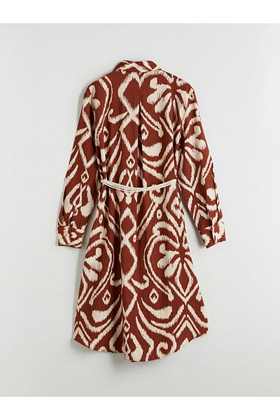 LC Waikiki Lcw Patterned Women's Shirt Tunic Fast Fashion