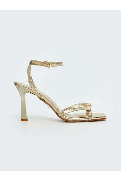 LC Waikiki New Season Women's Heeled Shoes with Ankle Strap - S5Pn13Z8