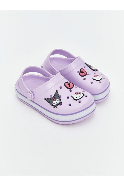 LC Waikiki Lilac Kuromi Printed Girl's Beach Sandals