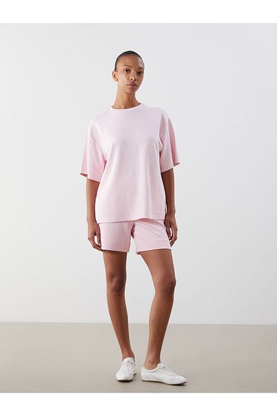 LC Waikiki Sari Beli Elastic Women's Shorts
