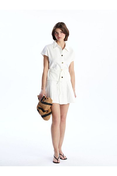 LC Waikiki Shirt Collar Women's Vest