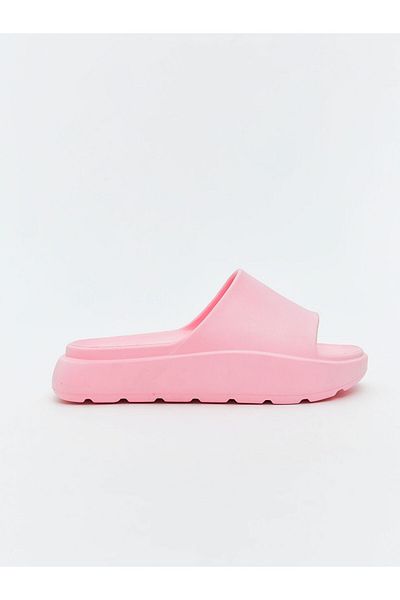 LC Waikiki Lcw Steps Pink Single Strap Women's Slippers