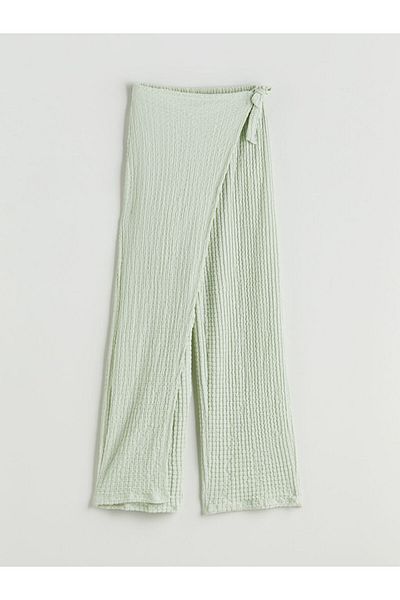 LC Waikiki Green Elastic Waist Girl's Spanish Leggings
