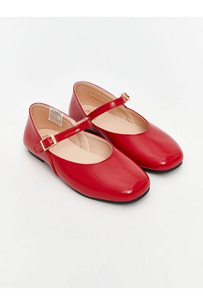 LC Waikiki Patent Leather Girl's Ballerina Ballet
