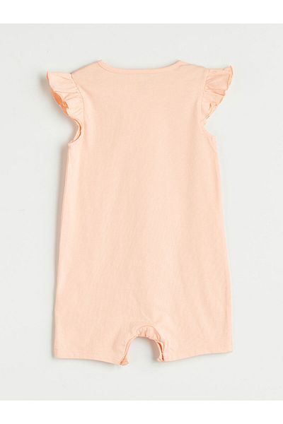 LC Waikiki Crew Neck Basic Baby Girl Jumpsuit
