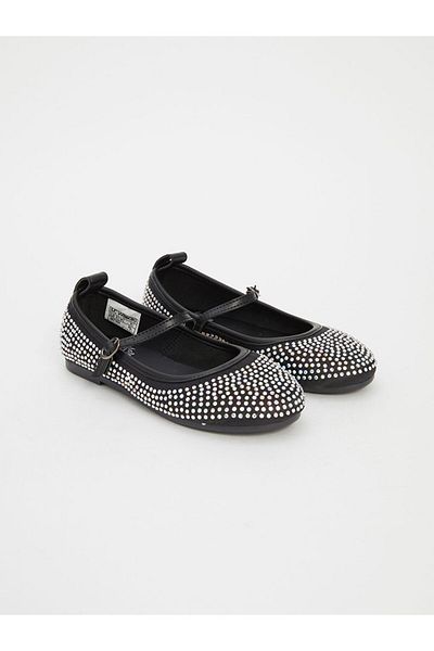 LC Waikiki Quality Parts from Celebi Store |   Black Stone Detailed Girl's Ballerina Ballet