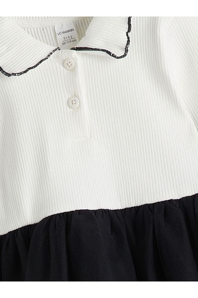 LC Waikiki Polo Neck Girl's Camisole Dress