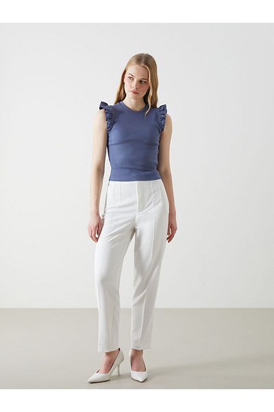 LC Waikiki Crew Neck Textured Women's Athlete