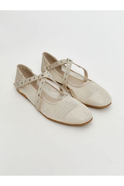 LC Waikiki Leather Look Women's Ballerinas