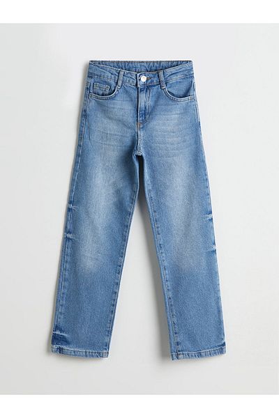 LC Waikiki Straight Fit Girl's Jean Trousers
