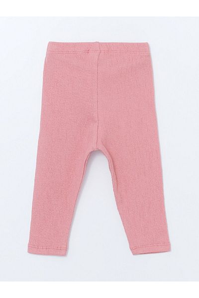 LC Waikiki Basic Baby Girl Tights with Elastic Waist