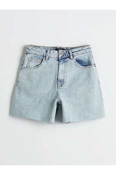 LC Waikiki Sort de jeans pentru femei New Season Standard Fit - S5NF73Z8