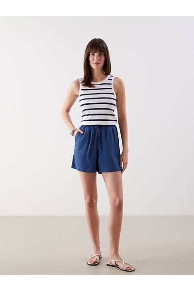LC Waikiki New Season Crew Neck Striped Women's Undershirt - S5J294Z8