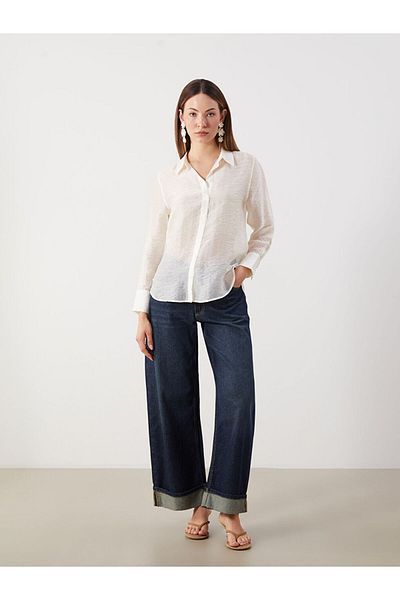 LC Waikiki New Season Oversize Women's Shirt - S5R735Z8