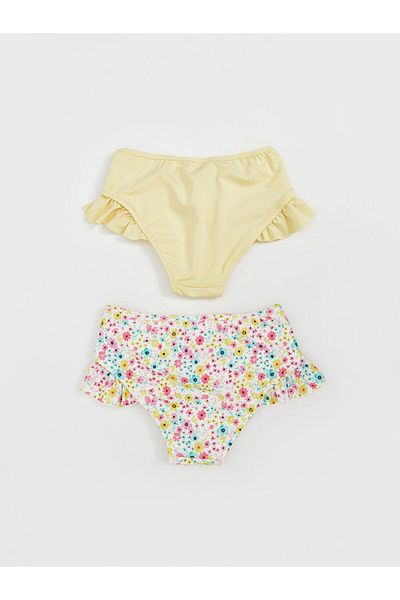 LC Waikiki Lcw Waist Elastic Girl's Bikini Bottom 2-Piece Fast Fashion