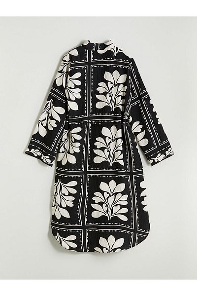 LC Waikiki Floral Oversize Women's Shirt Tunic