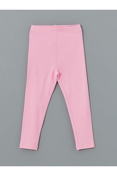 LC Waikiki Basic Baby Girl Tights with Elastic Waist