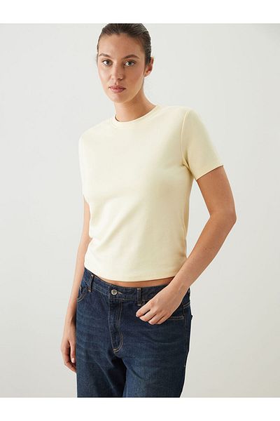 LC Waikiki Tricou pentru damă cu gât crew