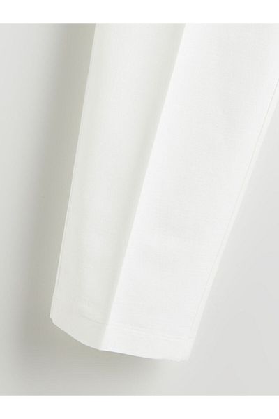 LC Waikiki Belted Waist Carrot Cut Women's Trousers