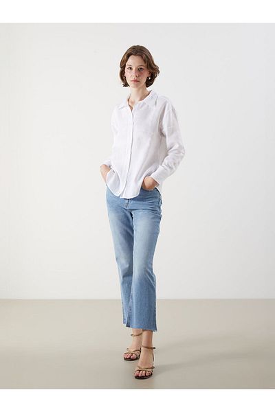 LC Waikiki Crop Flare Women's Jean Pants