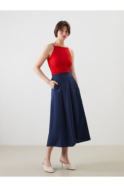 LC Waikiki Lcw Square Neck Textured Women's Athlete Fast Fashion