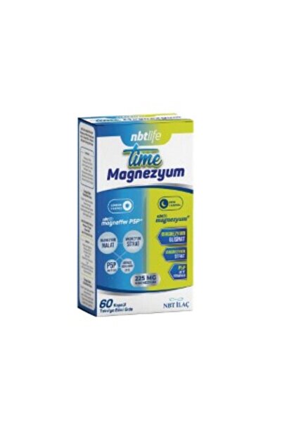 NBT Life إن بي تي لايف تايم ماغنيسيوم 60 كبسولة