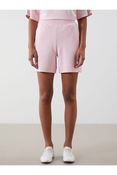 LC Waikiki Sari Beli Elastic Women's Shorts